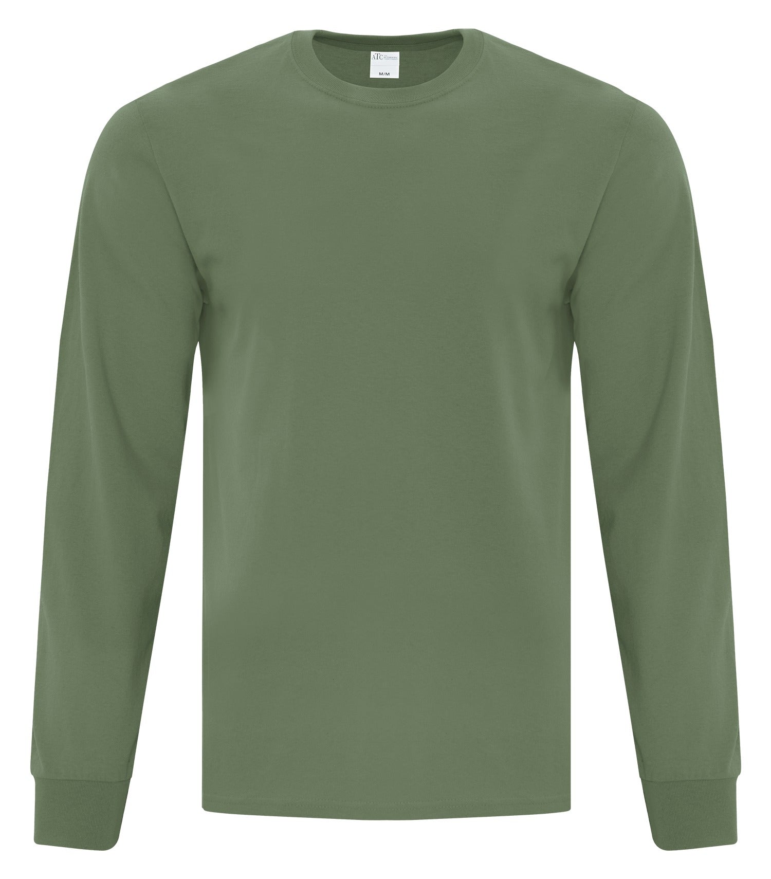 COTTON LONG SLEEVE TEE. T1015