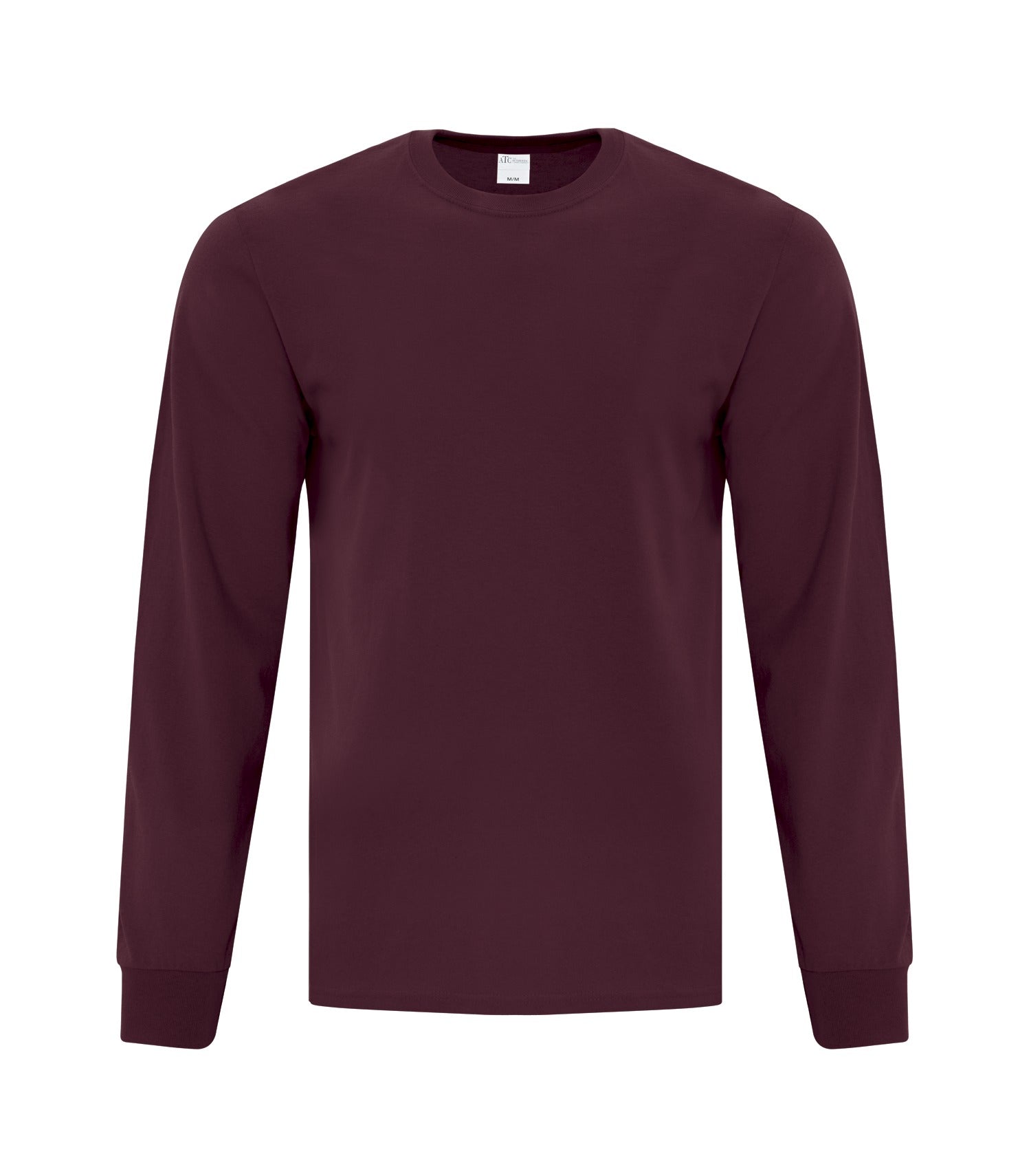 COTTON LONG SLEEVE TEE. T1015